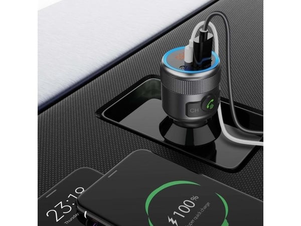 Nedis CATR3024BK, FM, Cigartenner/lighter, 2 A, 1 A, 35 mm, 84 mm
