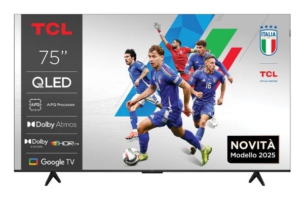 TCL 75P79K - 75" Diagonalklasse (74.5" synlig) - P79K Series LED-bakgrunnsbelyst LCD TV - QLED - Smart TV - Google TV - 4K UHD (2160p) 3840 x 2160 ...