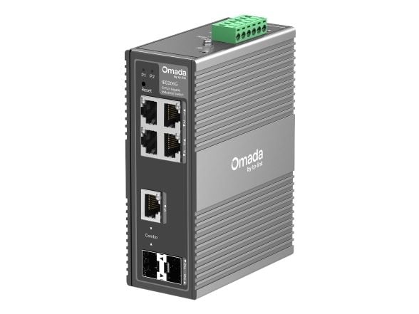 TP-Link Omada IES206G, Hallittu, Gigabit Ethernet (10/100/1000), Seinäkiinnitteinen
