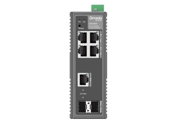 TP-Link Omada IES206G, Hallittu, Gigabit Ethernet (10/100/1000), Seinäkiinnitteinen