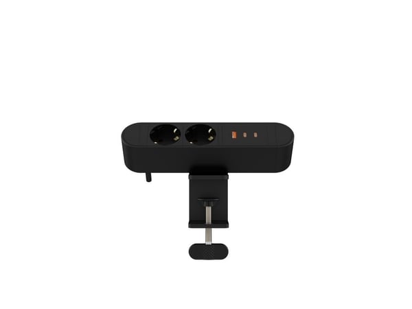 MicroConnect - Effektband (clamp-mountable) - 5 / 9 / 12 / 15 / 20.3 V - 67 Watt - ingång: power CEE 7/7 - utgångskontakter: 5 (2 x CEE 7/7, USB, 2...