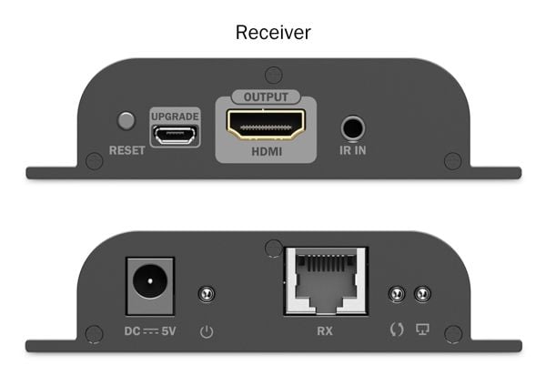 DIGITUS - Extender Set - video/lyd/infrarød-utvider - HDMI, 1GbE - over CAT 6 - opp til 200 m