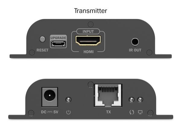 DIGITUS - Extender Set - video/lyd/infrarød-utvider - HDMI, 1GbE - over CAT 6 - opp til 200 m