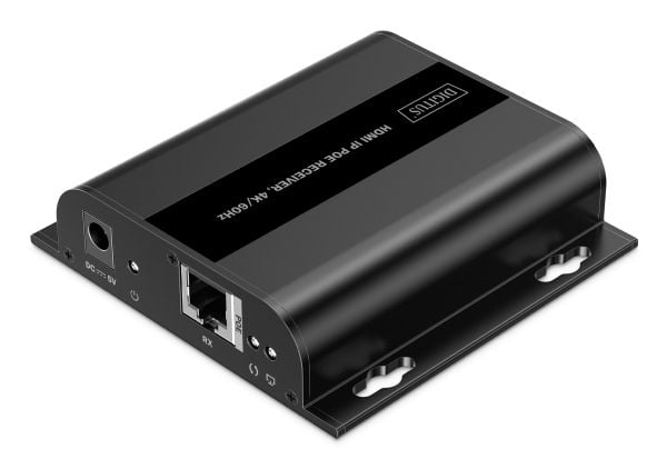 DIGITUS - Video/lyd/infrarød-utvider - HDMI, 1GbE - over CAT 6 - opp til 200 m