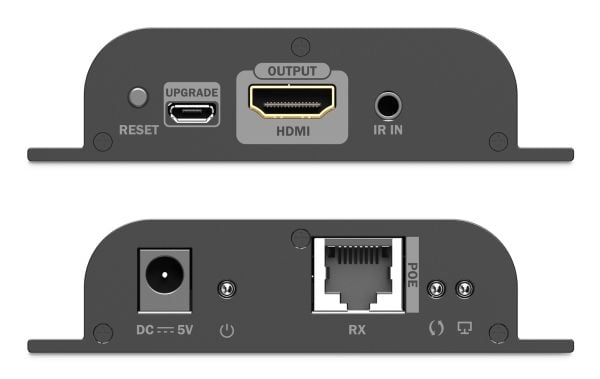 DIGITUS - Video/lyd/infrarød-utvider - HDMI, 1GbE - over CAT 6 - opp til 200 m
