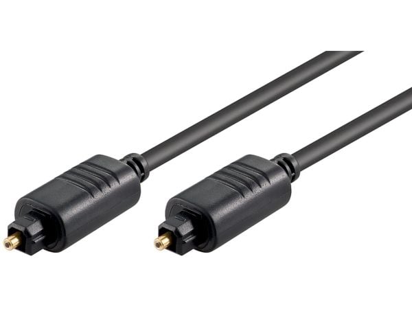 goobay - Digitaalinen lydkabel (optisk) - SPDIF - TOSLINK han til TOSLINK han - 10 m - fiberoptik - lajittelu
