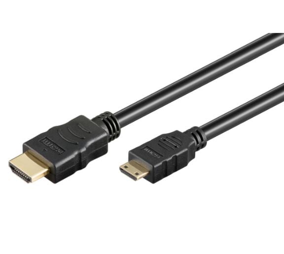 Goobay High-Speed-HDMI -Kabel med Ethernet Mini - HDMI -Stecker Type A>