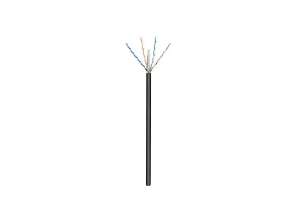 goobay - Nettverkskabel - 100 m - UTP - CAT 6 - utendørs, rund, solid