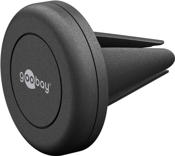 Wentronic Goobay magnetholdersett universal, svart - for enkel og sikker feste i kjøretøyet (47145)