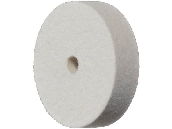 LUKAS-ERZETT A3750060106 poleringsskive diameter 60 mm, boringdiameter 6 mm, 10 stk