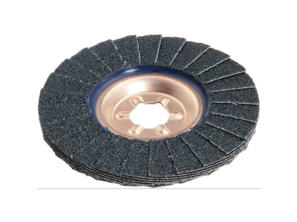 LUKAS-ERZETT A27201250400065A Metallrondell för slipning Diameter 125 mm Borrdiameter 22,23 mm 10 st