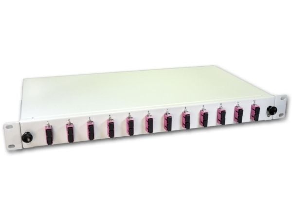 Lightwin SPBOX 24G50 OM4 DSC, Grå, Metall, 480 mm, 257 mm, 43,2 mm