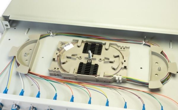 Lightwin SPBOX 24G50 OM4 DSC, Grå, Metall, 480 mm, 257 mm, 43,2 mm
