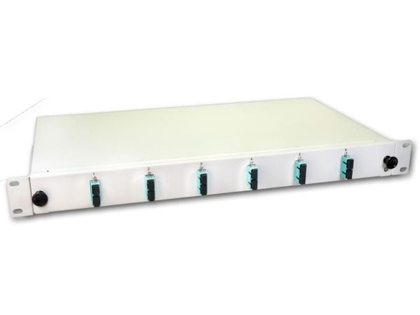 Lightwin SPBOX 12G50 OM3 DSC, Grå, Metall, 480 mm, 257 mm, 43,2 mm