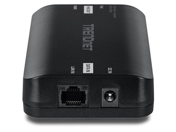 TRENDnet TPE-318GI - Version v1.0R - strøminjektor - 10G - DC 54 V - 90 watt - utgangskontakter: 1 - TAA-samsvar