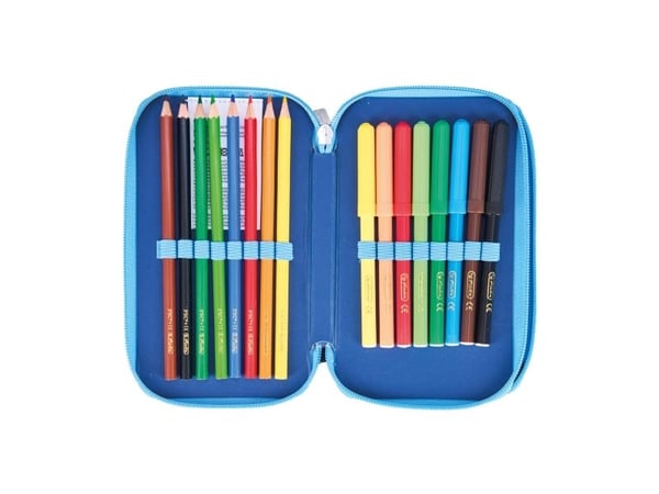 Herlitz Cosmic Explorer, 23 styck, Blå, Mörkblå, Polyester, Bild, 193 mm, 50 mm