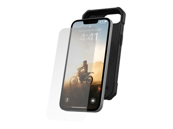 UAG Glass Shield - Skjermbeskyttelse for mobiltelefon - glass - blank