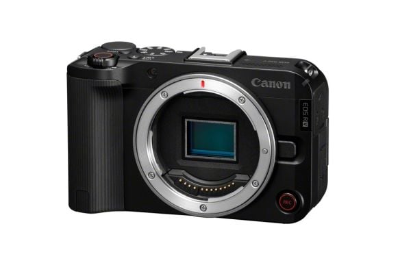 Canon EOS R50 V - Digitalkamera - speilløst - 24.2 MP - APS-C - 4K / 30 fps - kun hus - Wi-Fi, Bluetooth - svart
