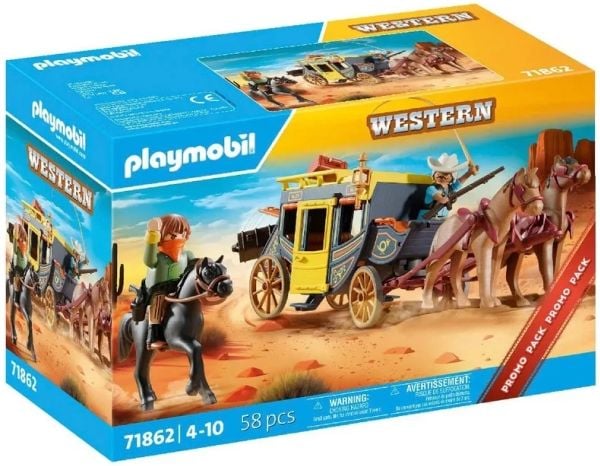 Playmobil Western 71862, Action/ Eventyr, 4 år, Flerfarget, Plast