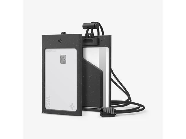 Spigen Badge Holder MagSlide, Merkeholder, Landskap/portrett, Plast, Sort, 90 cm, 1 stykker