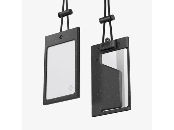 Spigen Badge Holder MagSlide, Merkeholder, Landskap/portrett, Plast, Sort, 90 cm, 1 stykker