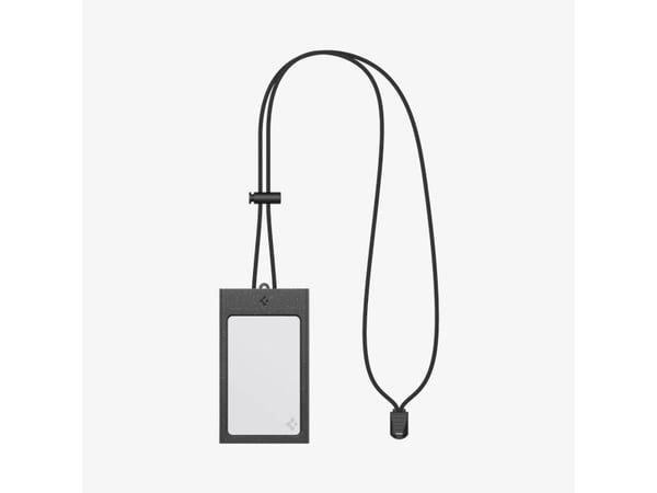 Spigen Badge Holder MagSlide, Merkeholder, Landskap/portrett, Plast, Sort, 90 cm, 1 stykker
