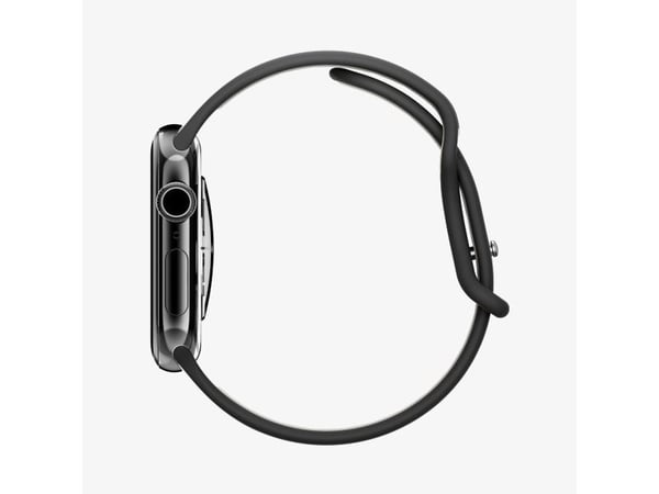Spigen Nano Pop, Band, Smartklokke, Svart, Apple, Apple Watch Ultra 2 (49mm), Watch Ultra (49mm), Watch 10 (46mm), Watch 9/8/7 (45mm), Watch..., Si...