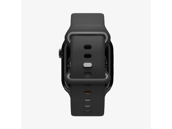 Spigen Nano Pop, Band, Smartklokke, Svart, Apple, Apple Watch 10 (42mm), Watch 9/8/7 (41mm), Watch SE2/SE/6/5/4 (40mm), Watch 3/2/1 (38mm)), Silikon