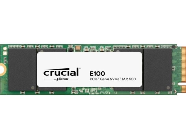Crucial E100 - SSD - 2 TB - intern - M.2 2280 - PCIe 4.0 x4 (NVMe)
