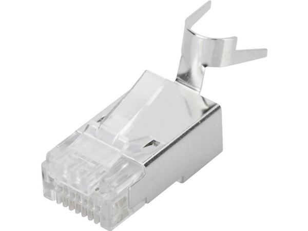 Digitus AK-219604-100, RJ-45, Läpinäkyvä, Uros, Suora, Polykarbonaatti (PC), Cat6a