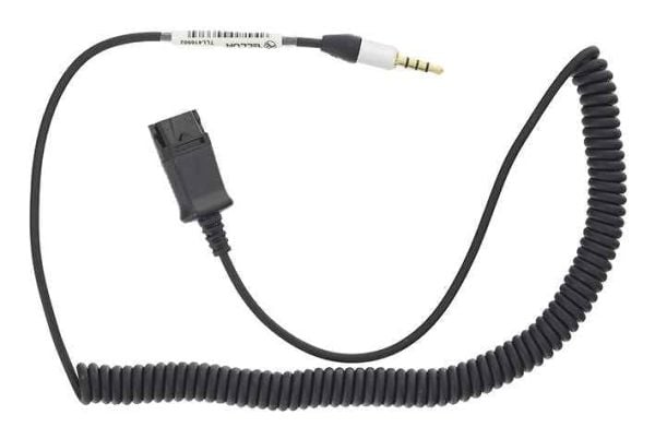 Tellur QD til Jack 3,5 mm 4-polet adapterkabel 2,95 m (svart)