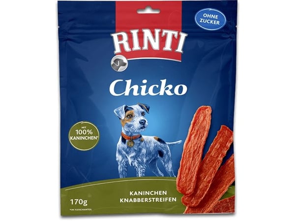 RINTI 91348, Snacks, Hund, Voksen, Kanin, 170 g, Sukkerfri