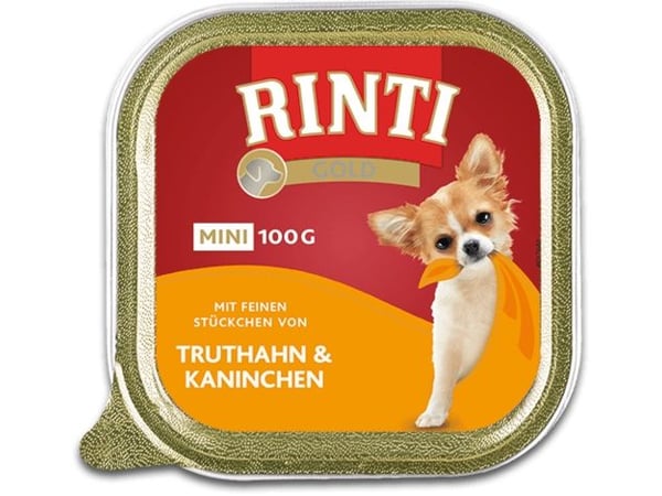 Rinti Rinti Gold Mini kalkon och kanin - 100 g