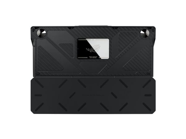 ASUS ROG Azoth Extreme, 75%, Ledning & Trådløs, USB + RF Wireless + Bluetooth, Mekanisk nøkkelbryter, QWERTY, Sort