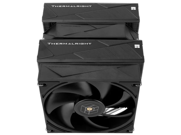 Thermalright Royal pretor 130, Kjøleribbe/Radiator, 13 cm, 2150 RPM, Sort, Sølv