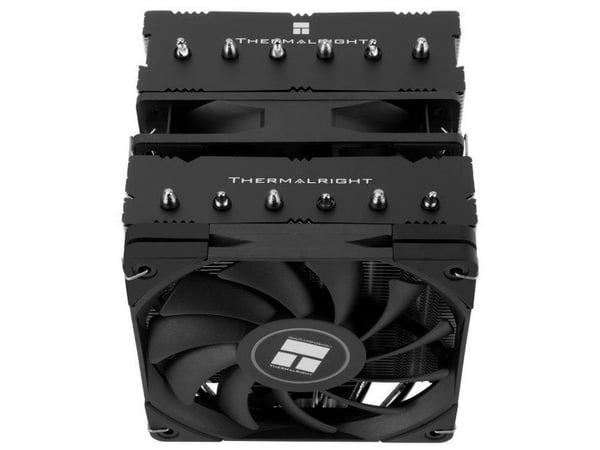 Thermalright Royal knight 120 SE, Luftkjøler, 12 cm, 1500 RPM, Sort, Sølv