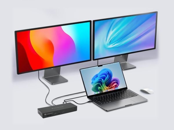 Conceptronic DONN30B, Koblet med ledninger (ikke trådløs), Thunderbolt 4, 96 W, 3,5 mm, 10,100,1000,2000,2500 Mbit/s, IEEE 802.3bz