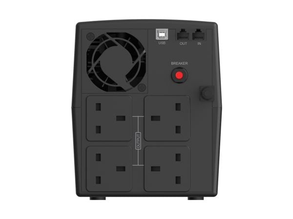 Conceptronic ZEUS03G, Linje-Interactive, 1,2 kVA, 720 W, 220 V, 240 V, 220 V
