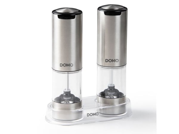 Domo DO3102, Rostfritt stål, Peppar, 0,095 l, 160 mm, 76 mm, 196,6 mm