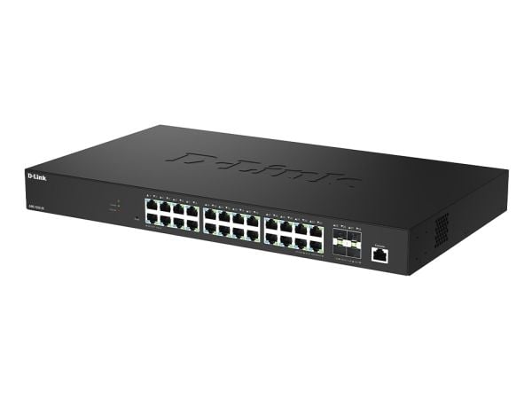 D-Link DMS-1250-28/E, Hallittu, L2, 2.5G Ethernet (100/1000/2500), telineasennettava