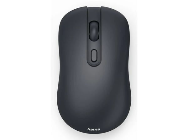 Hama WM-200, Ambidekstriøs, Optisk, RF kabel-fri, 1600 DPI, Svart