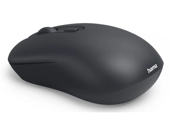 Hama WM-200, Molempikätinen, Optinen, Langaton RF, 1600 DPI, musta