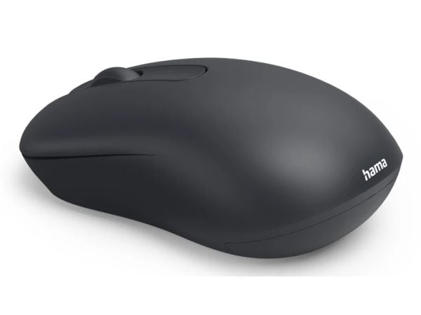 Hama WM-100, Molempikätinen, Optinen, Langaton RF, 1200 DPI, musta