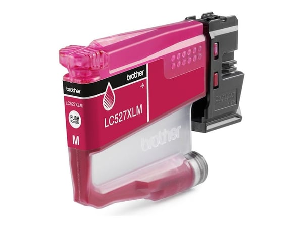 Brother LC527XLM - Høy ytelse - magenta - original - pute pakke - blekkpatron - for Brother MFC-J4350DW, MFC-J4550DW, MFC-J6760DW