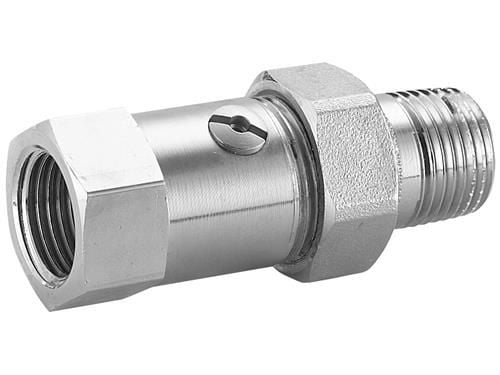 1/2" Radiatorforskruning ligeløbende