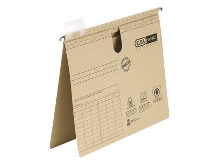ELBA ripustettava kansio vertic Ultimate 100081039 DIN A4 professional nidonta ruskea - toimistotarvikkeet - A4
