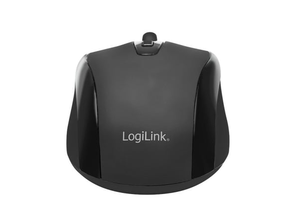 2Direct ID0031, Molempikätinen, Optinen, Langaton RF, 1600 DPI, musta