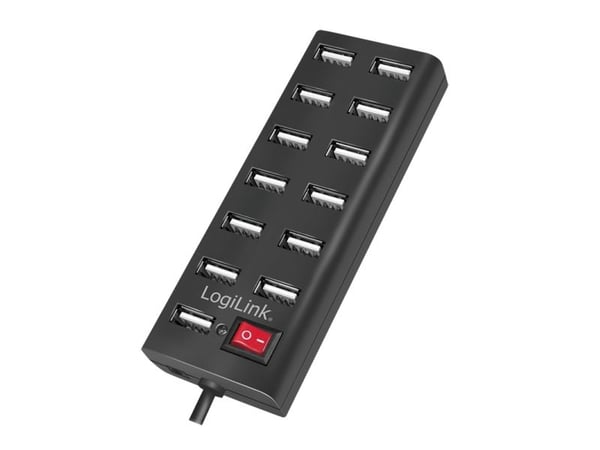 2Direct UA0126, USB 2.0, USB 2.0 Type-A, 480 Mbit/s, musta, Pyöreä kaapeli, AC