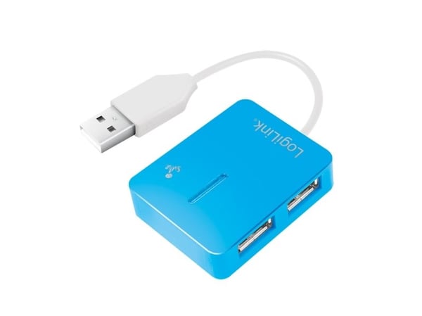 LogiLink Smile USB2.0 4-Port Hub - Hub - 4 x USB 2.0