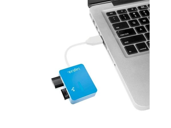 LogiLink Smile USB2.0 4-Port Hub - Hub - 4 x USB 2.0